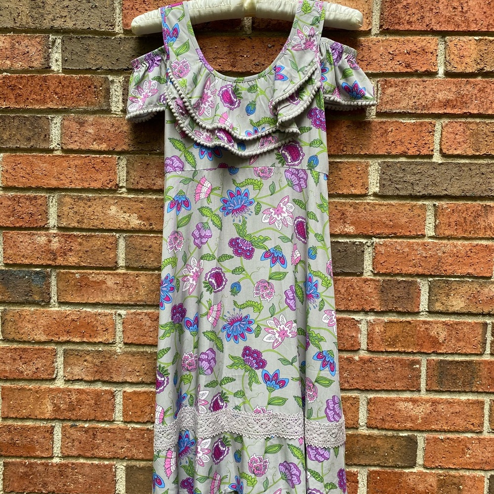 Matilda Jane Size 10 Girls COLD SHOULDER Dress NWT